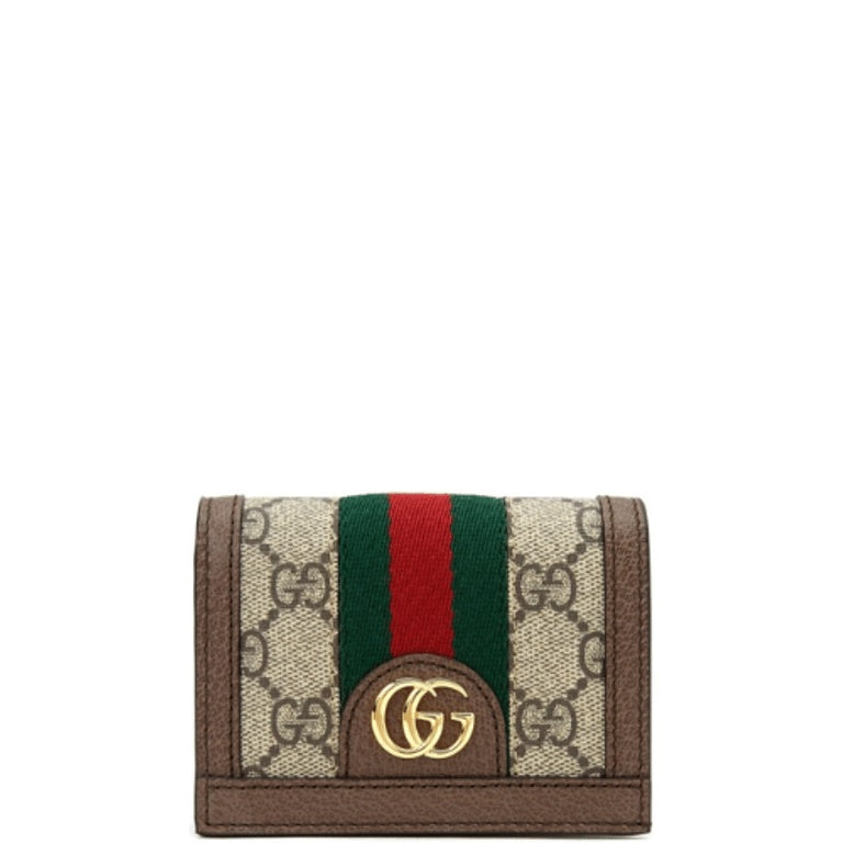 Gucci OPHIDIA Gucci CARD CASE WALLET 11CM 523155 96IWG 8745