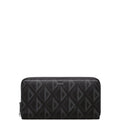 dir ZIPPED LONG WALLET BLACK CD DIAMOND CANVAS 19.5CM 2ESBC252DCO H43E