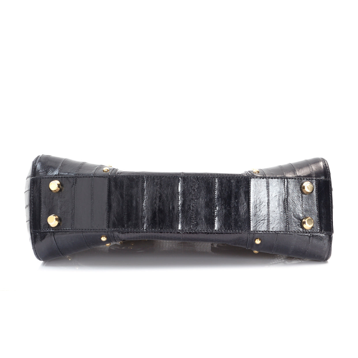 Embossed Leather Shoulder Bag