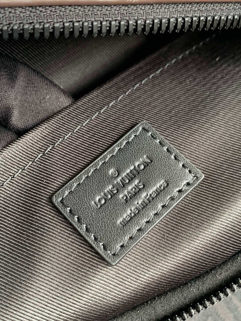 M46246 S LOCK MESSENGER Monogram Macassar purple man bag Sac Plat shoulder bag