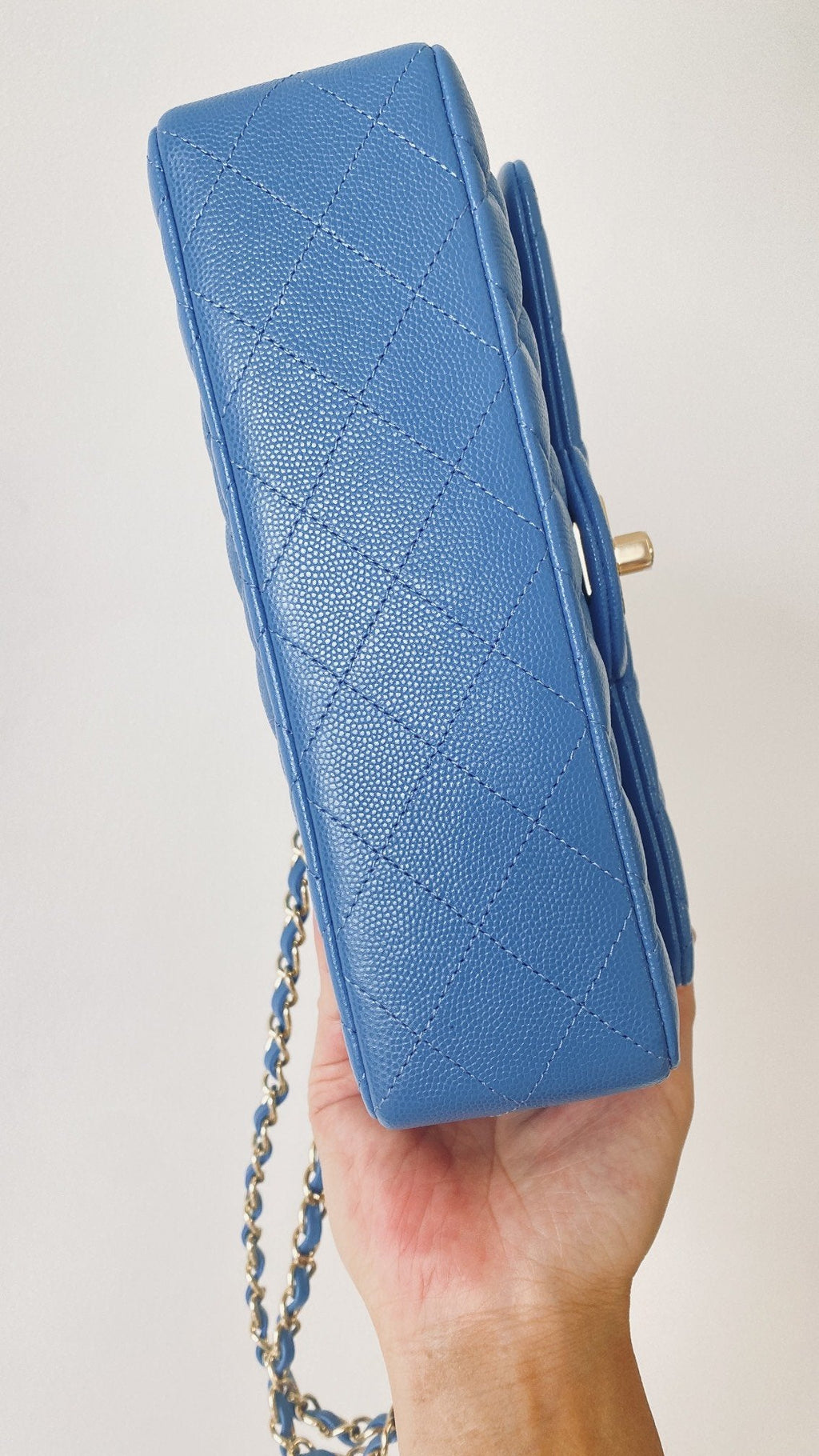 ChanelSmall Classic Handbag Blue For Women Bags 9.1in/23cm