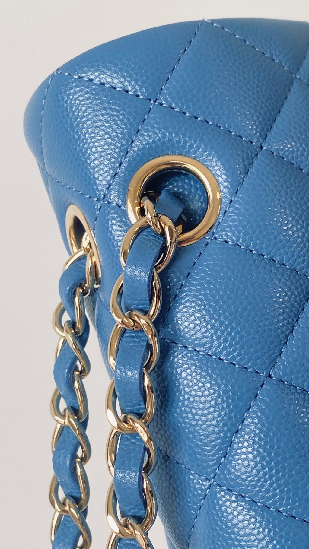 ChanelSmall Classic Handbag Blue For Women Bags 9.1in/23cm