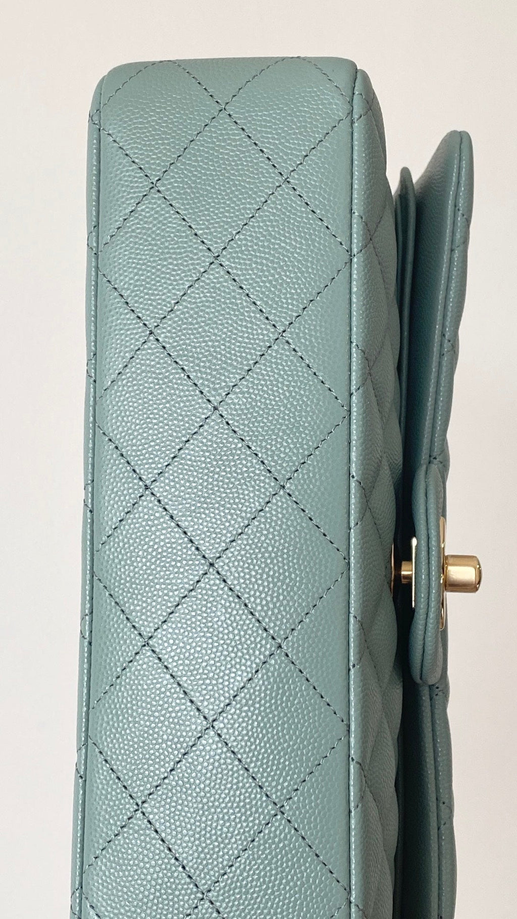 ChanelSmall Classic Handbag Light Green For Women Bags 9.1in/23cm