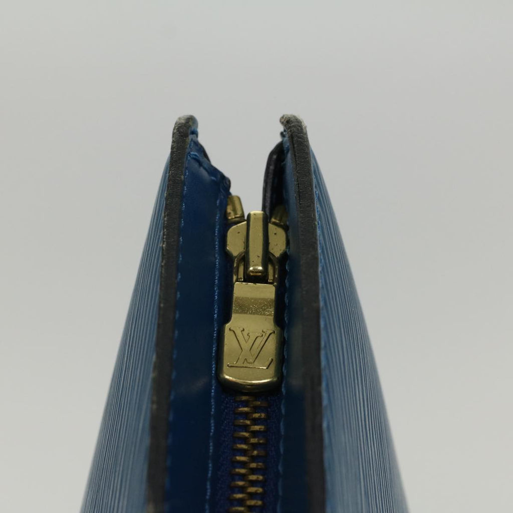 LOUIS VUITTON Epi Saint Jacques Shopping Shoulder Bag Blue M52275 LV Auth yk8438
