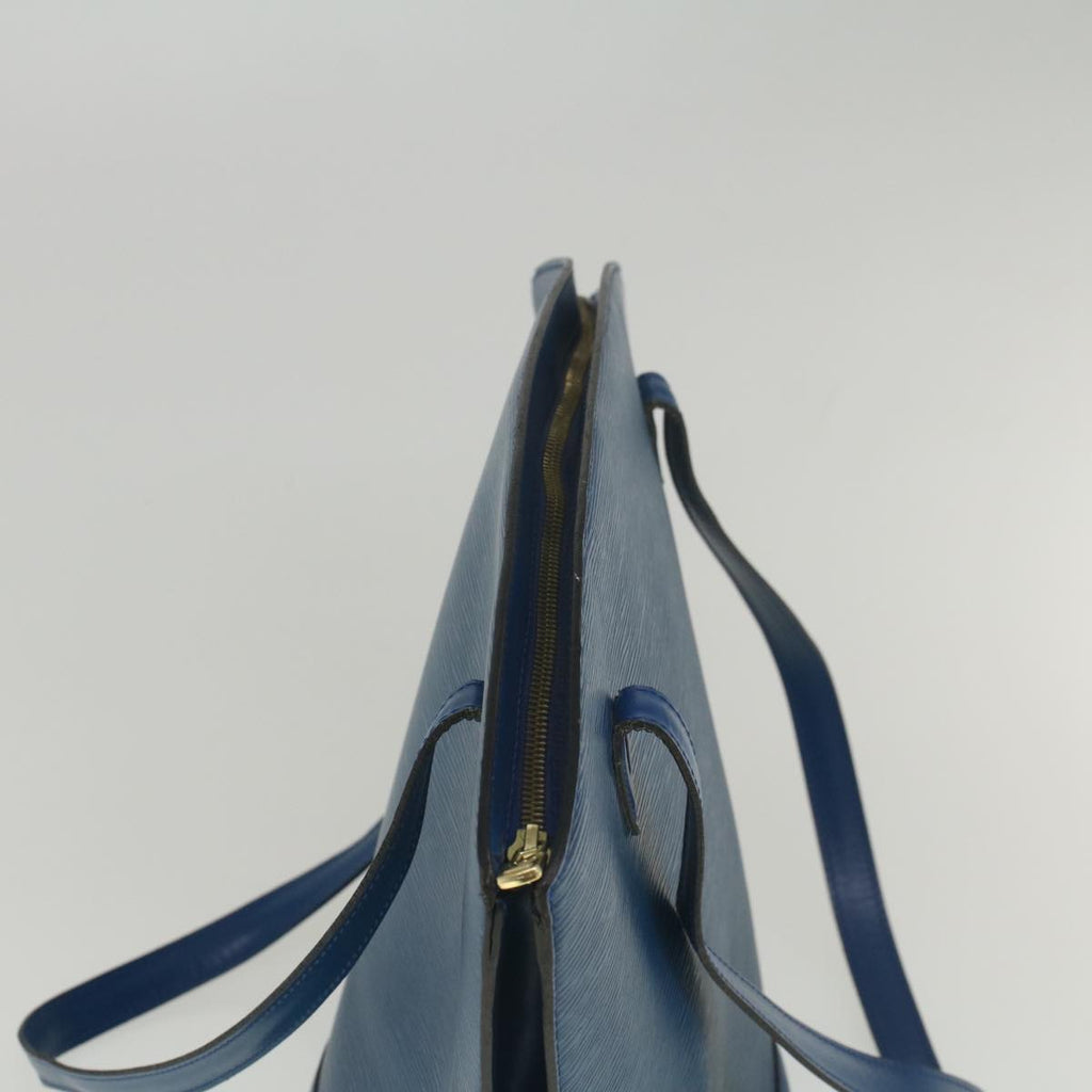 LOUIS VUITTON Epi Saint Jacques Shopping Shoulder Bag Blue M52275 LV Auth yk9094